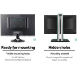 darrahopens Furniture > Office Artiss Monitor Arm Mount Dual Gas Black