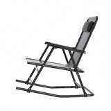 Darrahopens Furniture > Outdoor Gardeon Outdoor Rocking Chair Folding Reclining Recliner Patio Furniture Garden