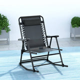 Darrahopens Furniture > Outdoor Gardeon Outdoor Rocking Chair Folding Reclining Recliner Patio Furniture Garden