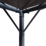 Darrahopens Furniture > Outdoor Wallaroo 3x3m Butterfly Steel Gazebo - Charcoal