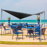 Darrahopens Furniture > Outdoor Wallaroo 3x3m Butterfly Steel Gazebo - Charcoal