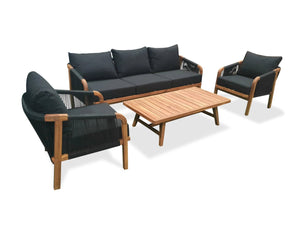 Darrahopens Furniture > Outdoor Woodlands 5 Seat Outdoor Lounge Set