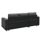 Darrahopens Furniture > Sofas Sarantino Corner Sofa Linen Lounge Couch L-shaped Modular Furniture Home Chaise Grey