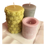 Darrahopens Gift & Novelty 2Kg Paraffin Wax Blocks - Refined Hard Unscented Chunks 60/62 Candle Soap Making