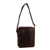 Darrahopens Gift & Novelty > Bags Pierre Cardin Rustic Leather Busines Cross Body Bag for iPad Tablet - Tan