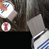 Darrahopens Gift & Novelty > Fashion Head Lice Hair Comb - Stainless Steel - Nits Egg Flea Removal