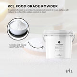 Darrahopens Health & Beauty 1.3Kg Potassium Chloride Powder Tub - Pure KCL E508 Food Grade Supplement