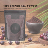 Darrahopens Health & Beauty 1Kg Acai Powder 100% Organic - Pure Superfood Amazon Berries