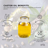 Darrahopens Health & Beauty 1L Castor Oil - Hexane Free Cold Pressed Skin Hair Care