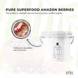 Darrahopens Health & Beauty 2.5kg Acai Powder Bucket 100% Organic - Pure Superfood Amazon Berries