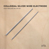 Darrahopens Health & Beauty 2x 7" Silver Rods 18 Gauge 99.99% High Purity Fine Soft Wire Colloidal Electrode