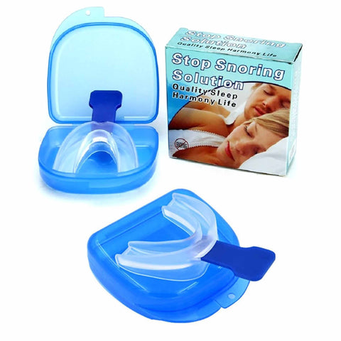 Darrahopens Health & Beauty 2x Anti Snoring Aid Mouth Guard - Adjustable Mouthguard Sleeping and Breathing