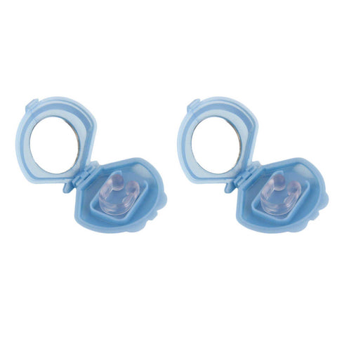 Darrahopens Health & Beauty 2x Anti Snoring Aid Nose Clips - Silicone Sleeping and Breathing Device