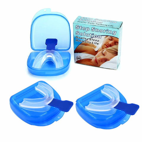 Darrahopens Health & Beauty 3x Anti Snoring Aid Mouth Guard - Adjustable Mouthguard Sleeping and Breathing