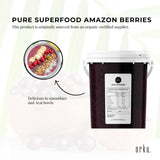 Darrahopens Health & Beauty 700g Acai Powder Bucket 100% Organic - Pure Superfood Amazon Berries