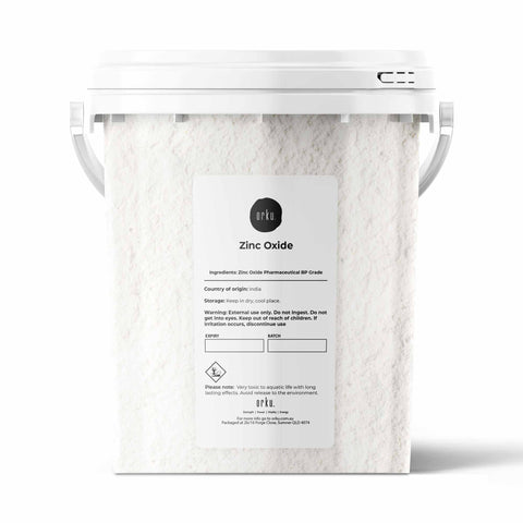 Darrahopens Health & Beauty 800g Zinc Oxide Powder BP Pharmaceutical Grade 99.9% Purity Resealable Bucket