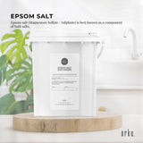 Darrahopens Health & Beauty > Bath & Body 1.3kg USP Epsom Salt Pharmaceutical Grade - Tub Magnesium Sulfate Bath Salts