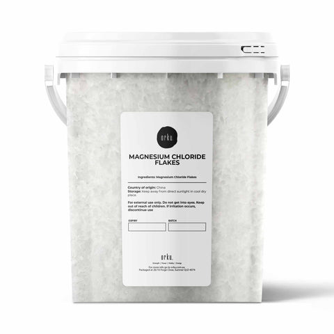 Darrahopens Health & Beauty > Bath & Body 800g Magnesium Chloride Flakes Hexahydrate Tub - Food Grade Dead Sea Bath Salt