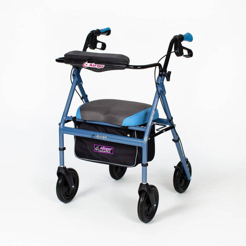 Darrahopens Health & Beauty > Health & Wellbeing Comfort Plus Airgo Rollator (BARIATRIC) XWD Mobility Wheelie Walker