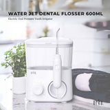 Darrahopens Health & Beauty > Health & Wellbeing Water Jet Dental Flosser 600ml White - Electric Oral Pressure Tooth Irrigator