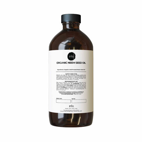 Darrahopens Health & Beauty > Skincare 1L Organic Neem Seed Oil Pure Pharmaceutical Cold Pressed Azadirachtin Indica