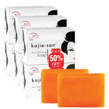 Darrahopens Health & Beauty > Skincare 6x Kojie San Soap Bar - 135g Skin Lightening Kojic Acid Natural Original Bars