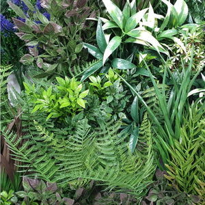 darrahopens Home & Garden > Artificial Plants Purple Lavender Field Vertical Garden / Green Wall UV Resistant 90cm x 90cm