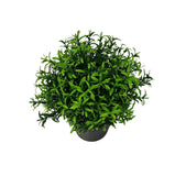 darrahopens Home & Garden > Artificial Plants Small Potted Artificial Bright Rosemary Herb Plant UV Resistant 20cm