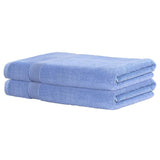 Darrahopens Home & Garden > Bathroom Accessories 2 Pack Bath Sheets Set Cotton Extra Large Towel Blue