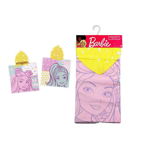 Darrahopens Home & Garden > Bathroom Accessories Caprice Barbie See the Good Cotton Hooded Licensed Towel 60 x 120 cm