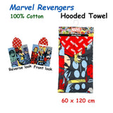 Darrahopens Home & Garden > Bathroom Accessories Caprice Marvel Revengers Cotton Hooded Licensed Towel 60 x 120 cm