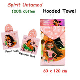 Darrahopens Home & Garden > Bathroom Accessories Caprice Spirit Untamed Cotton Hooded Licensed Towel 60 x 120 cm