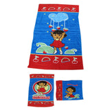 Darrahopens Home & Garden > Bathroom Accessories Disney 3 Pce Kids Licensed Beach Towel Set Dora the Explorer