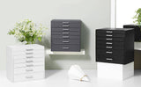 Darrahopens Home & Garden > Bathroom Accessories Jewellery Grey Box, 6 Layers,  5 Drawers