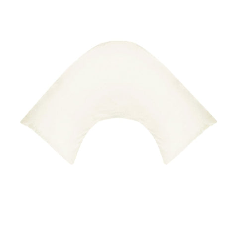 Darrahopens Home & Garden > Bedding 280TC Polyester Cotton V Shape Pillowcase Ivory