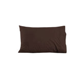 Darrahopens Home & Garden > Bedding 310TC Polyester Cotton Standard Pillowcase Chocolate