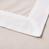 Darrahopens Home & Garden > Bedding Accessorize White/Natural Tailored Hotel Deluxe Cotton Quilt Cover Set King