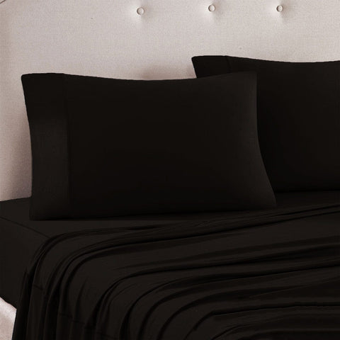 Darrahopens Home & Garden > Bedding Art Terrace Microfiber Sheet Set Queen 33cm Wall Dark Chocolate