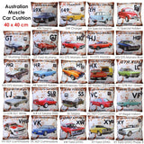 Darrahopens Home & Garden > Bedding Australian Muscle Car Cushion HQ GTS Monaro Grey