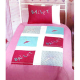 Darrahopens Home & Garden > Bedding Ballerina Embroidered Quilt Cover Set Single