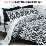 Darrahopens Home & Garden > Bedding Belmondo Barundi Tribal Easy Care Quilt Cover Set Queen