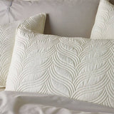 Darrahopens Home & Garden > Bedding Bianca Kamala Cream Embossed Bedspread Set Double