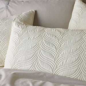 Darrahopens Home & Garden > Bedding Bianca Kamala Cream Embossed Bedspread Set Single