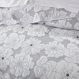 Darrahopens Home & Garden > Bedding Bianca Leona White 4 Pcs Bedspread Set King