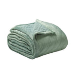 Darrahopens Home & Garden > Bedding Bianca Mansfield Blanket Sage Single/Double