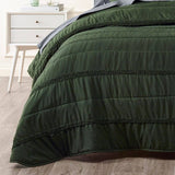 Darrahopens Home & Garden > Bedding Bianca Vienna Green Textured Bedspread Set King Single