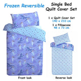 Darrahopens Home & Garden > Bedding Caprice Disney Frozen Elsa Reversible Licensed Quilt Cover Set Single