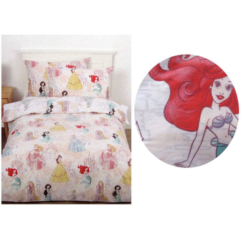 Darrahopens Home & Garden > Bedding Caprice Disney Princesses Pink Licensed Quilt Cover Set Single