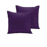 Darrahopens Home & Garden > Bedding Pair of  280TC Polyester Cotton European Pillowcases Purple