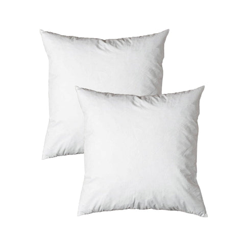 Darrahopens Home & Garden > Bedding Pair of Duck Feather Rich Fill European Cushion Inserter 65 x 65 cm